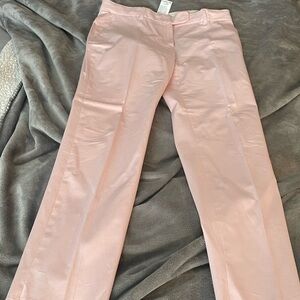 MaxMara Pale Pink Cropped Dress Pants